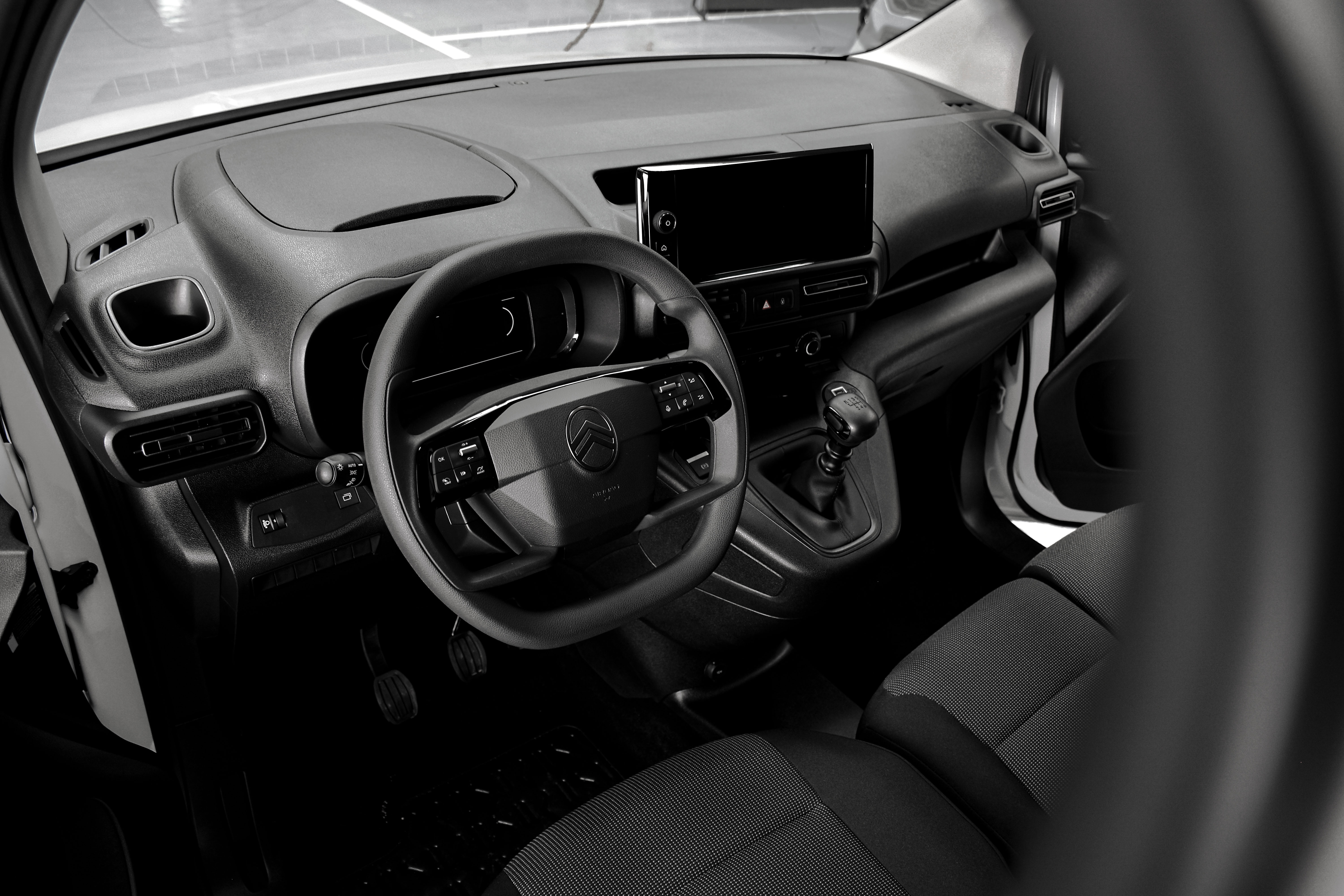 Volante y panel delantero completo